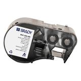 Brady M4C-500-499 continue nylonweefsel labels zwart op wit | 12,70 mm x 4,88 m (origineel)