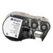 Brady M4C-500-499 continue nylonweefsel labels zwart op wit | 12,70 mm x 4,88 m (origineel)