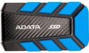 ADATA SSD externe SD820, 1 To, Noir/Bleu, USB-C 3.2 Gen 2