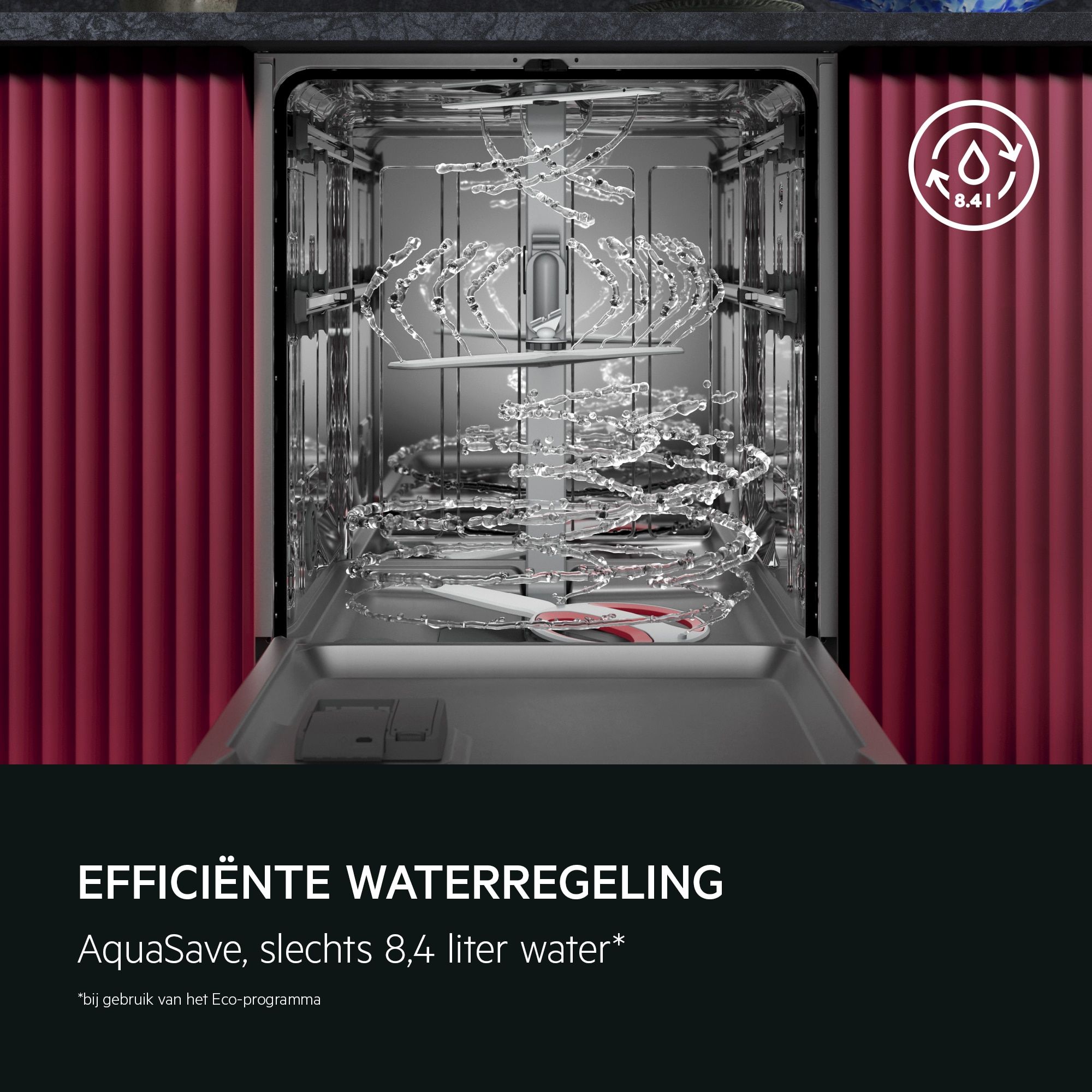AEG GI82BADEN Volledig ingebouwde vaatwasser - 14 couverts - A energieklasse