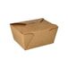 Papstar 85687 plateau jetable Marron Papier, Acide polylactique (PLA)