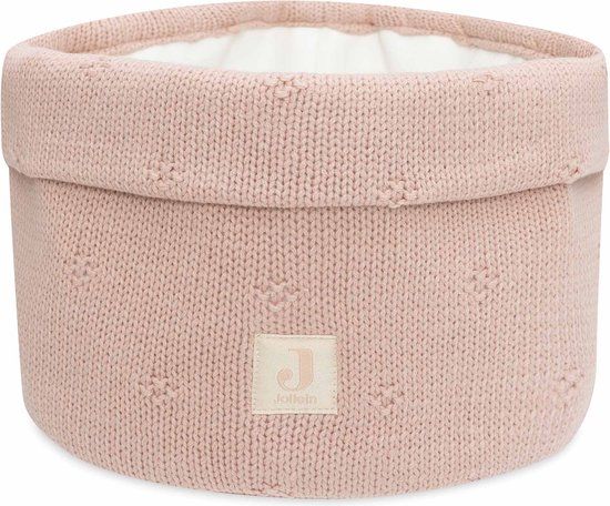 Jollein Commodemandje Cosy Knit Wild Rose - Pink - 14x18cm