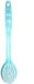 Goodies and Living Manche long de douche - Brosse pour le dos - Épurateur de dos - Brosse de bain - Bleu - 36CM