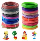 Merkloos 3D-pen filament PLA - 1,75 mm - 20 kleuren - 10 m per kleur