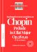 Chopin Clavier exercices inversés sur Chopin Prélude en Mi bémol Majeur Op.28 n.19
