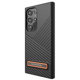 ZAGG Gear4 DenaliLift D30 beschermhoes voor Samsung Galaxy S23 Ultra, 6,8 inch, slank, verbeterde rugbescherming, ultieme impact, kickstand, draadloos opladen, (zwart)