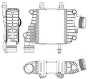 MAHLE Ladeluftkühler CI410000P