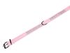 Nobby Kristal Drie Rij Kraag, 47 cm, Roze/Wit