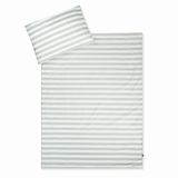Julius Zöllner Beddengoed Organic Stripes, Gr. 100x135 en 40x60 cm, kinderbeddengoed, getest op schadelijke stoffen