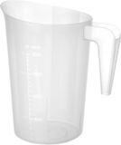 HENDI Stapelbare maatbeker – 3 liter – polypropyleen – vaatwasserbestendig – Ø181x(H)233 mm