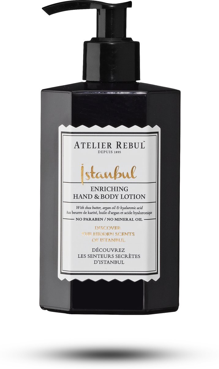 Atelier Rebul ISTANBUL VOEDENDE HAND & BODY LOTION 250ML