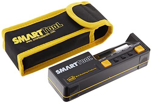 MD Building Products MD 92346 21-121 Smart Tool digitale hellingsmeter, 15,2 cm, mat zwart