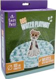 Easypets - Hondenspeelgoed - Zomer Sprinkler Mat - waterspeelgoed - Blauw - 100 cm