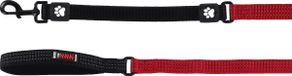 Flamingo Zorba - Looplijn Honden - Looplijn Elastisch No Shock Zorba Rood 130cm 25mm