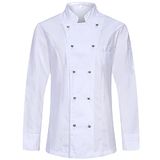 MISEMIYA Heren koksjas - Hospitality Uniform - Ref.8501 - Medium - Wit