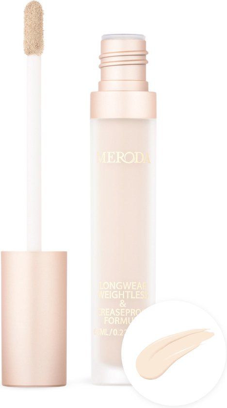 Meroda Universal Concealer - 1C | Lichtbeige met neutrale ondertonen voor de hele lichte tot lichte huid - 30ml