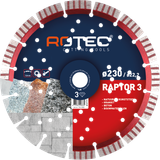 Rotec Diamantzaagblad 'Raptor 3 / Turbo Basic' | Ø125x2,4xØ22,2 - 734.1253