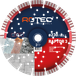 Rotec Diamantzaagblad 'Raptor 3 / Turbo Basic' | Ø125x2,4xØ22,2 - 734.1253