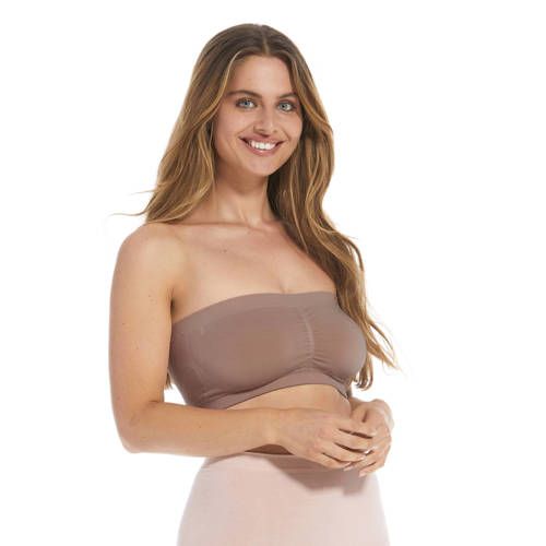 MAGIC Bodyfashion Bandeau Bh - Donkerbeige