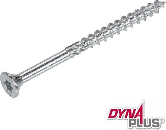 Dynaplus Spaanplaatschroeven 6x110mm TORX TX-30 Verzinkt - 100 stuks
