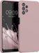 kwmobile Samsung Galaxy A32 5G hoesje licht oudroze
