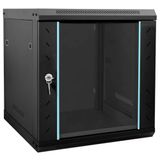 VidaXL Armoire réseau avec rangement noir 53 x 60 x 60 cm acier