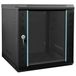VidaXL Armoire réseau avec rangement noir 53 x 60 x 60 cm acier