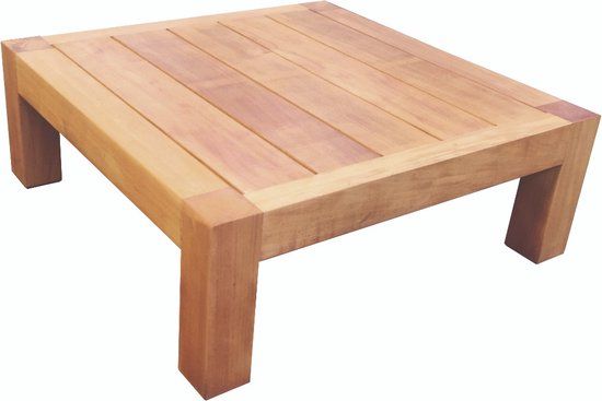 Intergard Loungetafel hardhout 68x68cm