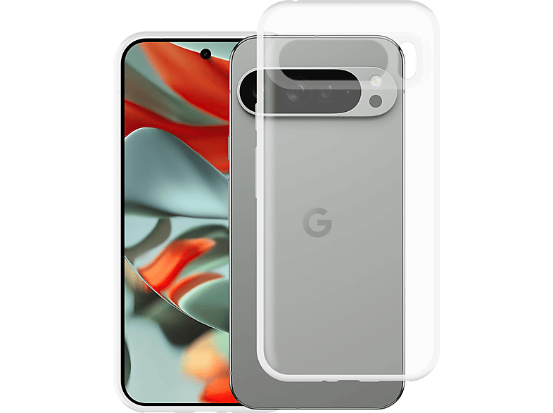 Just In Case CobraXL B.V. Just In Case Soft Tpu Case Telefoonhoesje Voor Google Pixel 9 Pro Xl Transparant