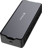 USB-C Verbatim CDS-15SSD USB-C Docking Station - Zwart/Grijs