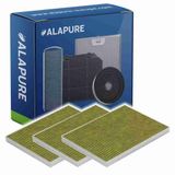 Alapure CleanAir Plus Koolstoffilter voor Neff 11034226 / 17004039 / Z52JXB1X6 (3 St.)