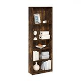 FURINNO JAYA Simply Home Boekenkast met 5 planken, Amber Pine
