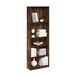 FURINNO JAYA Simply Home Boekenkast met 5 planken, Amber Pine