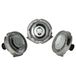 Vhbw 3x Lames De Rasoir Coupantes Compatible Avec Philips Rq1160xcc, Rq1165x, Rq1170 Rasoir - Lames De Rechange, 3 Pièce