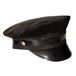 Boland 04128 - Chauffeurspet, chauffeurspet voor volwassenen, hoofddeksel voor dames en heren, kostuumaccessoires, vrijgezellenfeest, zwart