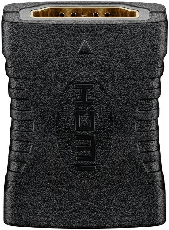 Goobay HDMI 2.1 Adapter - HDMI Female to Female - 8K 60Hz - Black