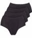 Sloggi 4-pack Control tai - Corrigerende slips - Zwart - Maat L