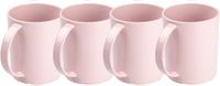 Plasticforte Onbreekbare Drinkbekers - 6x - Kunststof - 350 ml - Roze - Kinderen