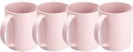 Plasticforte Onbreekbare Drinkbekers - 6x - Kunststof - 350 ml - Roze - Kinderen