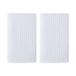 Tommy Bahama Eddie Bauer Handdoekenset, zeer absorberend katoenen badkamerdecor, pluisvrij en kleurvast (Northern Pacific White, 2-delig)