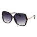 Skechers Sunglasses SE6239 01B 60 Butterfly Zwart Grijs