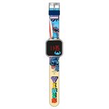 Accutime Disney Lilo & Stitch LED Kinderhorloge