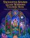 Enchanted Stained Glass Windows Coloring Book