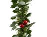 Everlands Guirlande Lametta Blad L270 D10 cm Groen