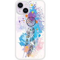 Apple iPhone 14 Dreamcatcher color Verstevigd hoesje met sublimatie bedrukking
