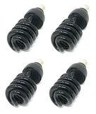 4 stuks UV-spiraallampen, zwart, 28 W, voor disco, party, neonlicht