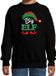 Bellatio Decorations Big elf Kerst sweater - zwart - kinderen - 98/104