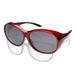 ActiveSol Overgoggles Damen MEGA | Sonnenbrille polarisiert zum Überziehen | UV400 | Fahr- und Radbrille | Brille für Brillenträger | polarisierte Brille | 32g