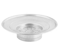 Habi 475 afdruipzeef van aluminium, 30 cm, zilver