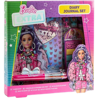 Barbie Extra Dagboek & Journal Set